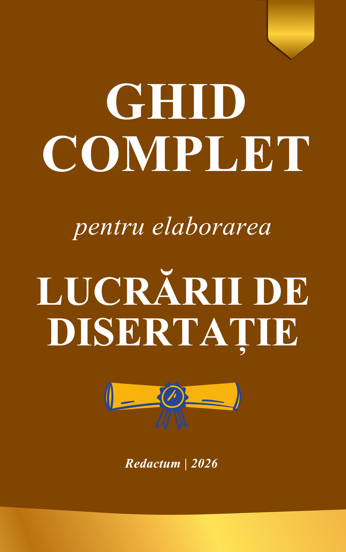 Ghid lucrare de disertație